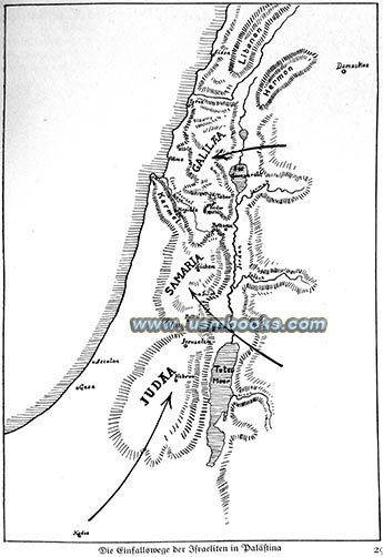 Nazi map middle east Nazi map of Israeli Invasion of Palestine