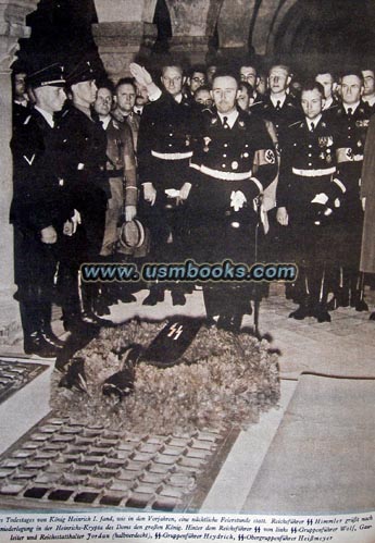 Reichsführer-SS Heinrich Himmler at Quedlinburg
