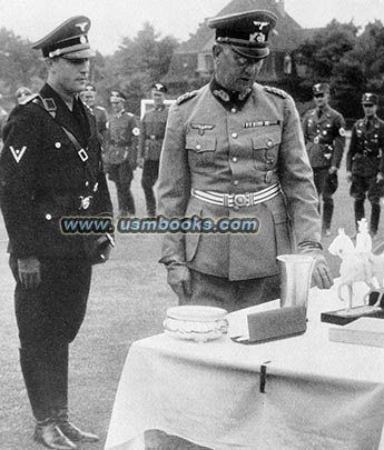 General von Reichenau and SS-Untersturmführer Bramfeld
