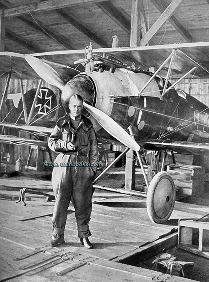 Ernst Udet; Führer Jagdstaffel 37 in Flanders in 1917